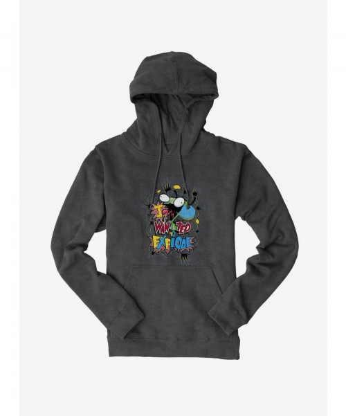 Limited-time Offer Invader Zim I Wanted To Explode Hoodie $14.73 Hoodies