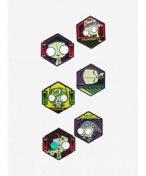 Pre-sale Discount Invader Zim GIR Faces Blind Box Enamel Pin $2.85 Pins