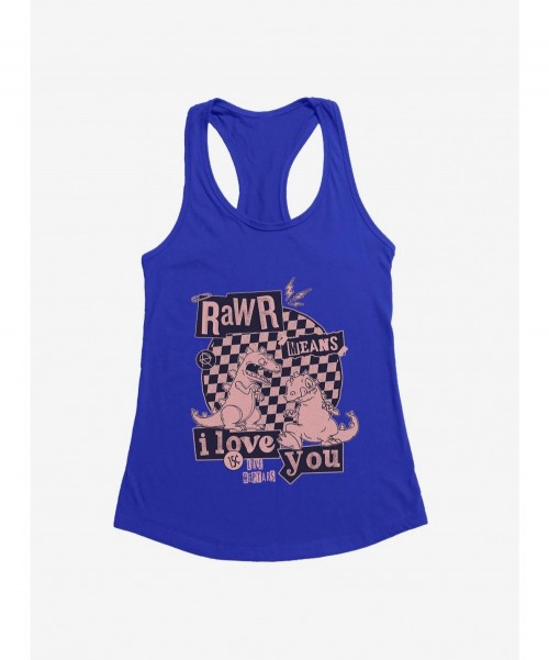 Seasonal Sale Rugrats Punk Poster Rawr Means I Love You Girls Tank $6.57 Tanks