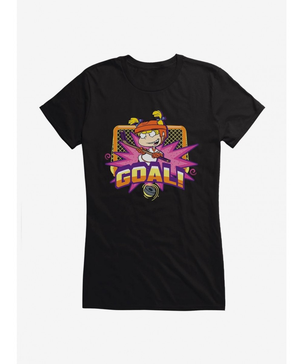 New Arrival Rugrats Angelica Goal Girls T-Shirt $6.97 T-Shirts