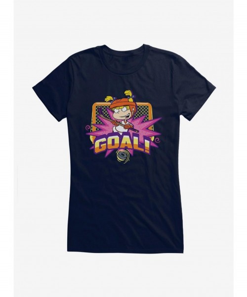 New Arrival Rugrats Angelica Goal Girls T-Shirt $6.97 T-Shirts