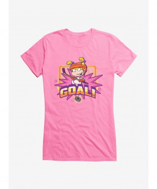 New Arrival Rugrats Angelica Goal Girls T-Shirt $6.97 T-Shirts