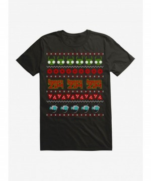 Value Item Invader Zim Ugly Christmas Pattern T-Shirt $9.37 T-Shirts