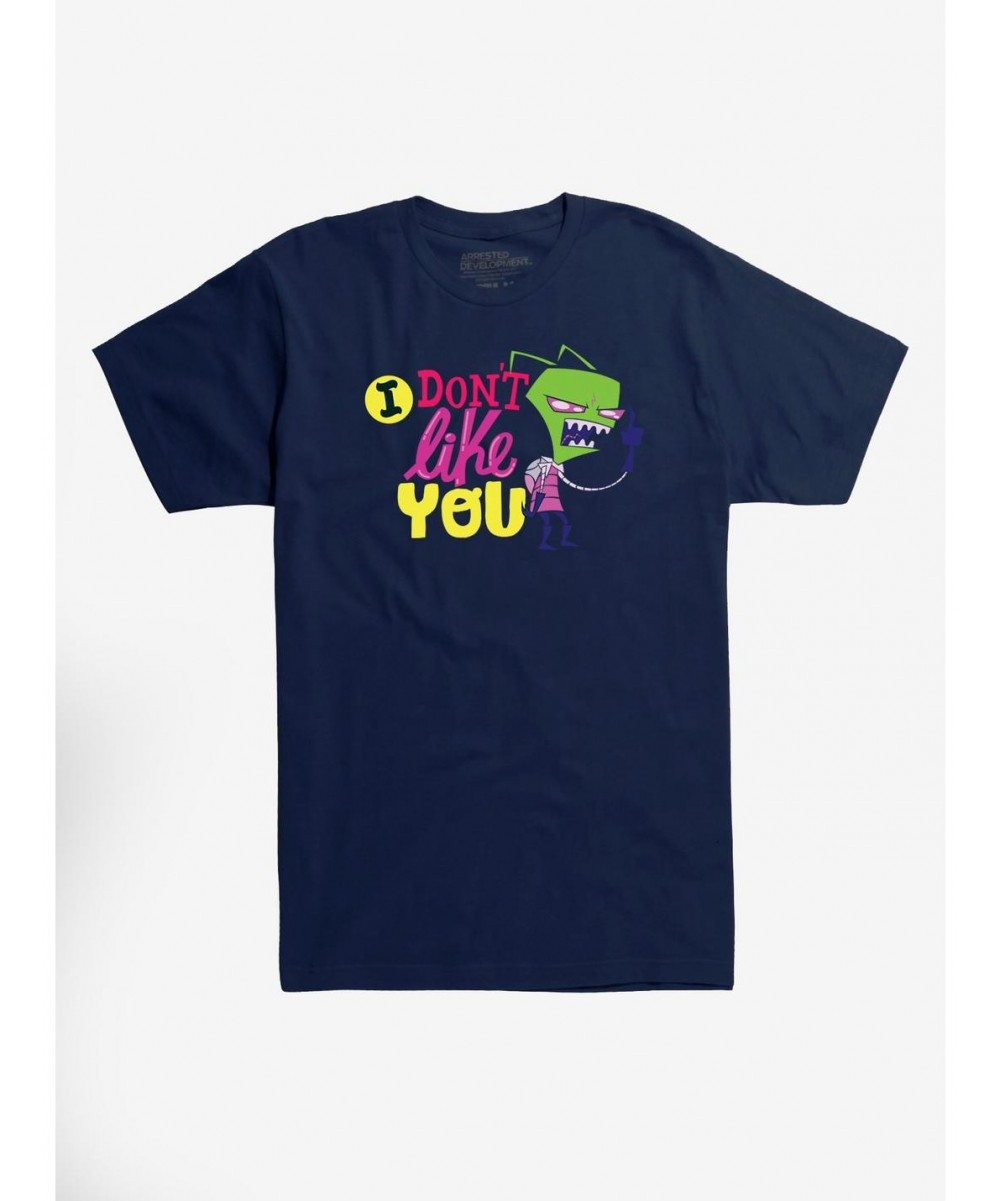 Exclusive Price Invader Zim I Don't Like You T-Shirt $7.87 T-Shirts