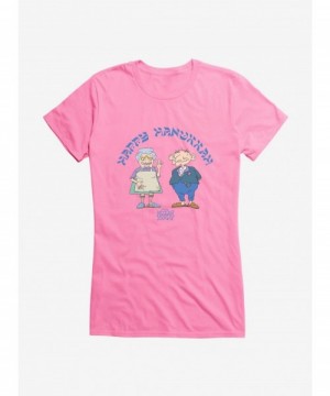 Big Sale Rugrats Ben And Didi Boris Happy Hanukkah Girls T-Shirt $8.17 T-Shirts