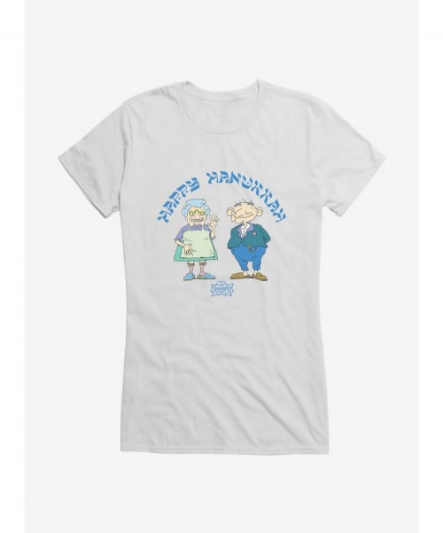 Big Sale Rugrats Ben And Didi Boris Happy Hanukkah Girls T-Shirt $8.17 T-Shirts