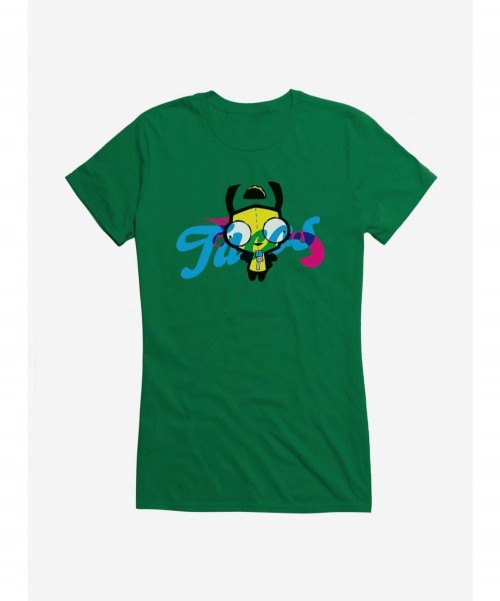 Flash Sale Invader Zim Gir Tacos Girls T-Shirt $8.96 T-Shirts