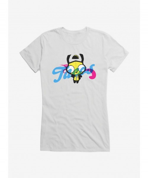 Flash Sale Invader Zim Gir Tacos Girls T-Shirt $8.96 T-Shirts