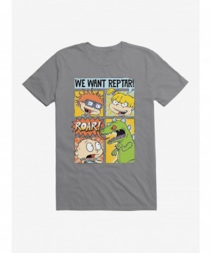 Hot Sale Rugrats We Want Reptar T-Shirt $8.03 T-Shirts