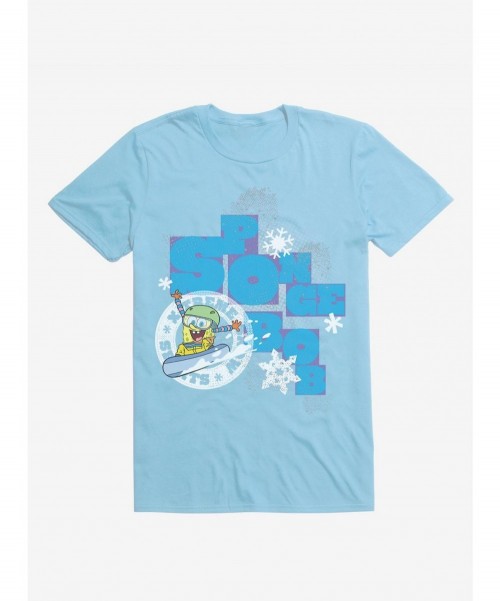 Exclusive SpongeBob Snowboard Xtreme Sports T-Shirt $8.08 T-Shirts