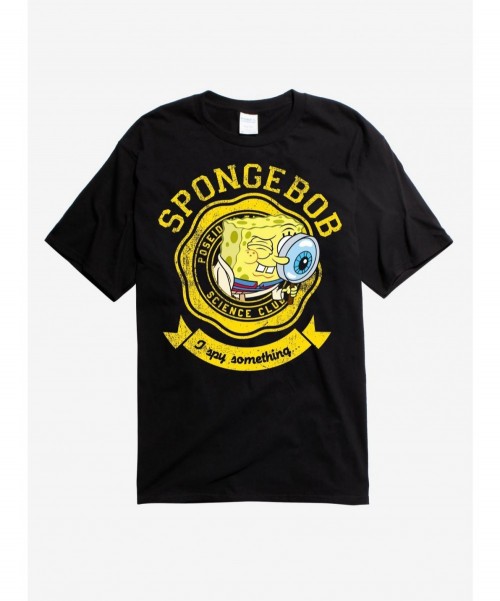 Premium SpongeBob Science Club T-Shirt $9.12 T-Shirts