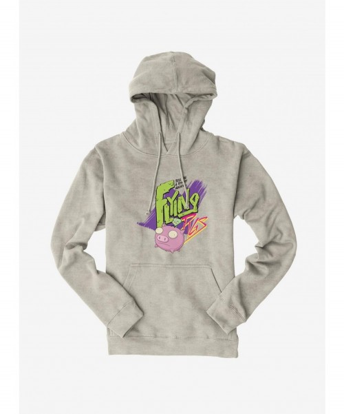 Huge Discount Invader Zim Flying Pigs Hoodie $13.65 Hoodies