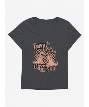 Seasonal Sale Rugrats Punk Poster Rawr Means I Love You Girls T-Shirt Plus Size $11.00 T-Shirts