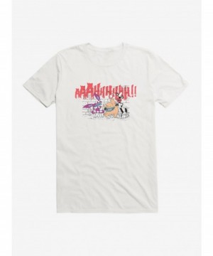 Low Price Aaahh!!! Real Monsters Brick Wall T-Shirt $9.18 T-Shirts