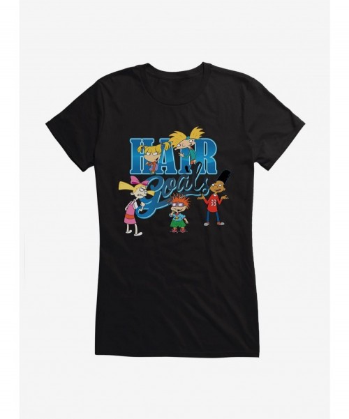 New Arrival Nick 90's Hair Goals Girls T-Shirt $9.96 T-Shirts