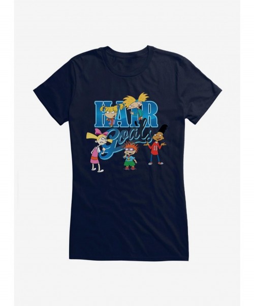 New Arrival Nick 90's Hair Goals Girls T-Shirt $9.96 T-Shirts