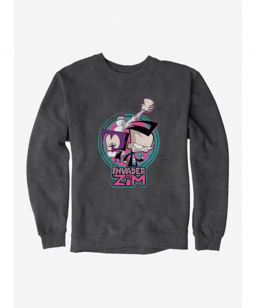 Hot Selling Invader Zim Gaz, Dib & Professor Membrane Sweatshirt $10.33 Sweatshirts