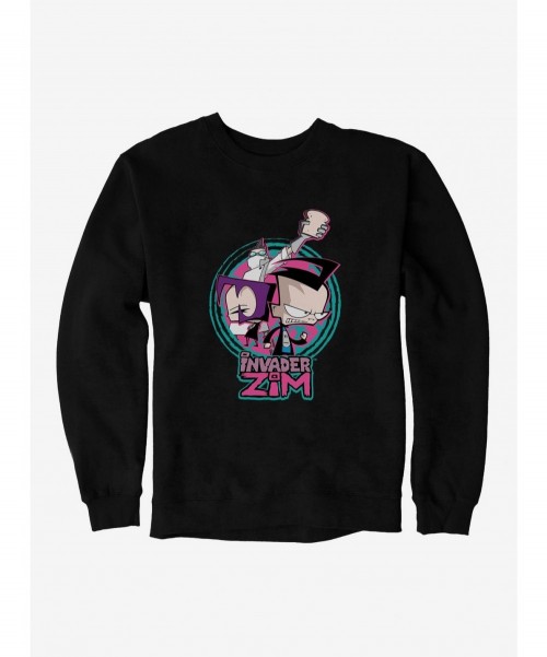 Hot Selling Invader Zim Gaz, Dib & Professor Membrane Sweatshirt $10.33 Sweatshirts