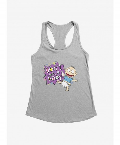 Big Sale Rugrats Tommy Don?t Be A Baby Girls Tank $9.96 Tanks