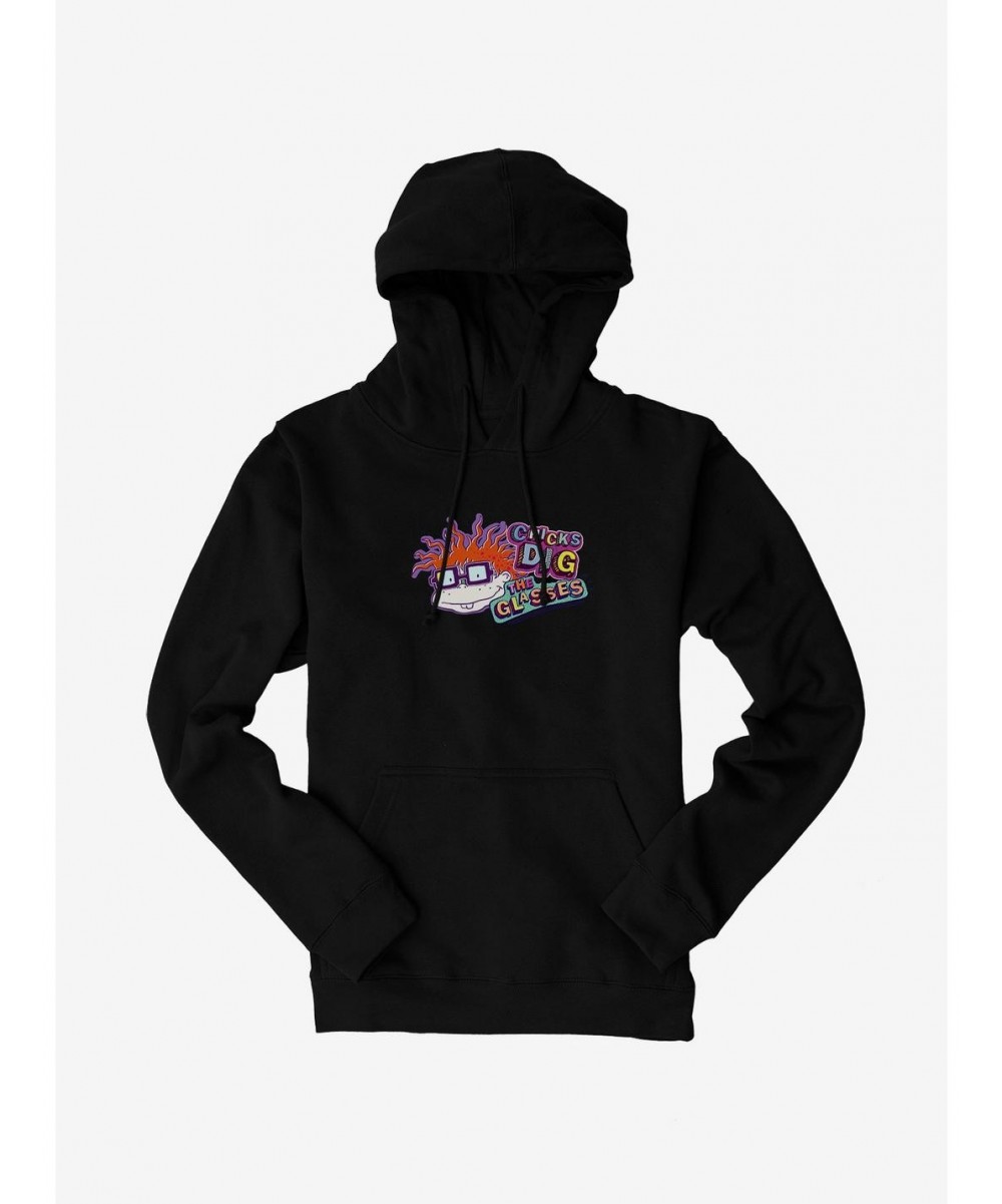 Unique Rugrats Chuckie Chicks Dig Glasses Hoodie $11.49 Hoodies