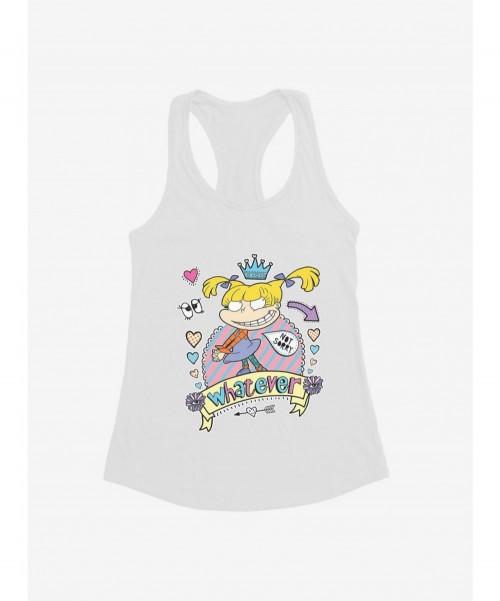 Absolute Discount Rugrats Angelica Whatever, Not Sorry Girls Tank $8.96 Tanks