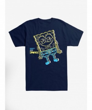 Trendy SpongeBob Iconic Outline T-Shirt $8.08 T-Shirts