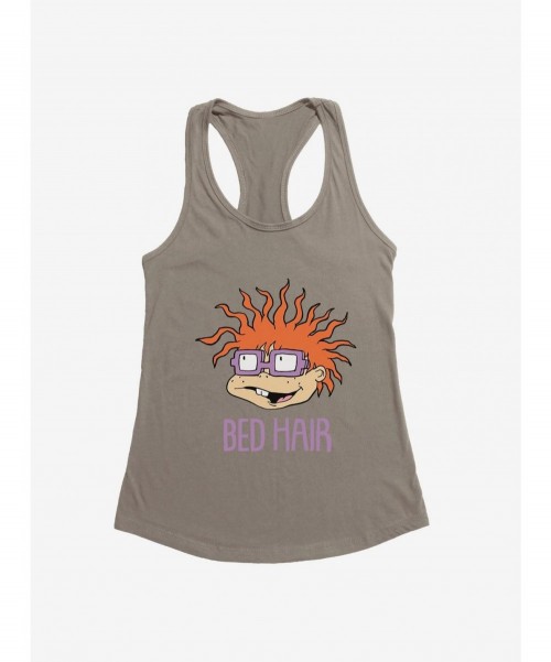 Cheap Sale Rugrats Chuckie Bed Hair Girls Tank $6.37 Tanks