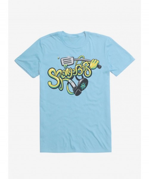 Sale Item SpongeBob Patch Spatula T-Shirt $10.15 T-Shirts