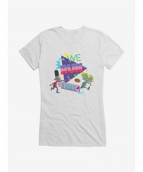 Unique Hey Arnold! Football We Run This Girls T-Shirt $7.17 T-Shirts