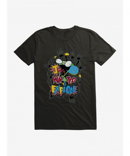 Limited-time Offer Invader Zim I Want To Explode T-Shirt $8.99 T-Shirts