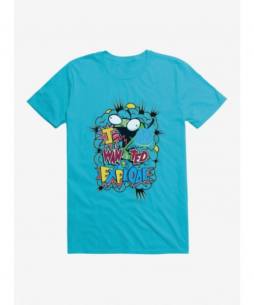 Limited-time Offer Invader Zim I Want To Explode T-Shirt $8.99 T-Shirts