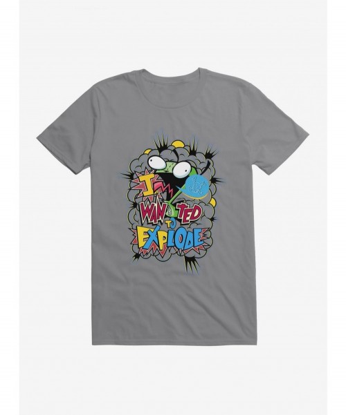 Limited-time Offer Invader Zim I Want To Explode T-Shirt $8.99 T-Shirts