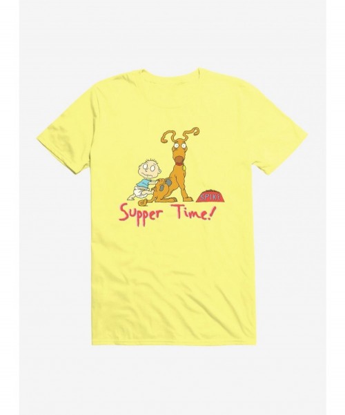 Crazy Deals Rugrats Spike And Tommy Supper Time! T-Shirt $7.65 T-Shirts