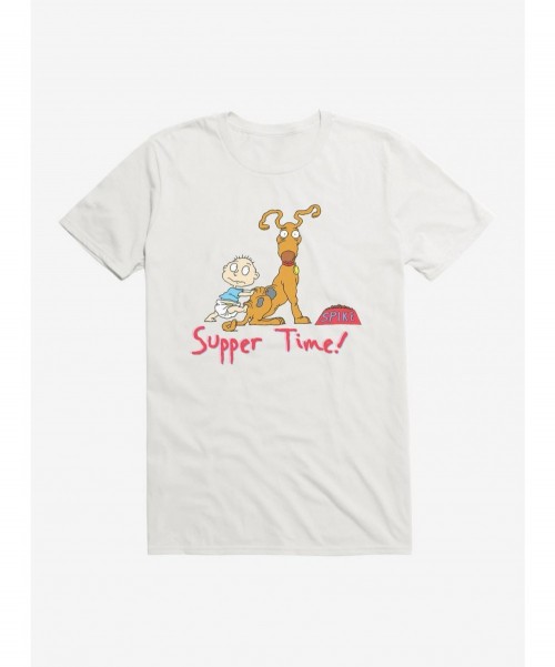 Crazy Deals Rugrats Spike And Tommy Supper Time! T-Shirt $7.65 T-Shirts