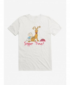 Crazy Deals Rugrats Spike And Tommy Supper Time! T-Shirt $7.65 T-Shirts