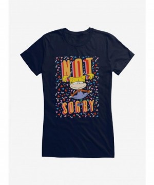 Pre-sale Discount Rugrats Angelica Not Sorry Girls T-Shirt $6.57 T-Shirts