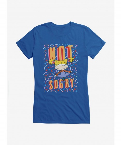 Pre-sale Discount Rugrats Angelica Not Sorry Girls T-Shirt $6.57 T-Shirts