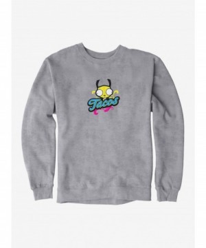 Value Item Invader Zim Tacos Sweatshirt $12.40 Sweatshirts