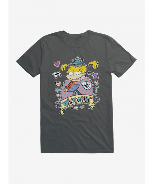 Unique Rugrats Angelica Whatever, Not Sorry T-Shirt $9.56 T-Shirts