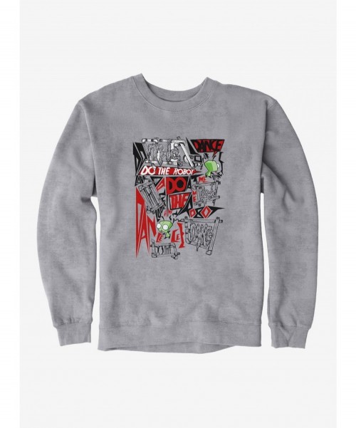 Clearance Invader Zim Do The Robot Sweatshirt $8.86 Sweatshirts