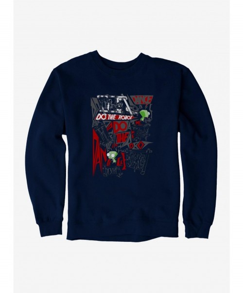 Clearance Invader Zim Do The Robot Sweatshirt $8.86 Sweatshirts