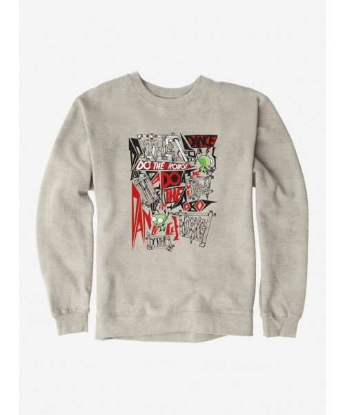 Clearance Invader Zim Do The Robot Sweatshirt $8.86 Sweatshirts