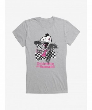 Festival Price Invader Zim Subjugate The Humans Girls T-Shirt $9.56 T-Shirts