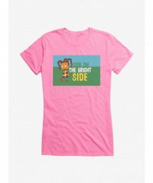 Exclusive Price Rugrats Susie Carmichael Look On The Bright Side Girls T-Shirt $9.16 T-Shirts