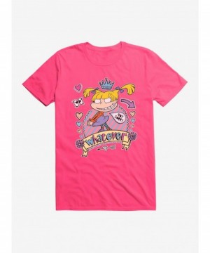 Unique Rugrats Angelica Whatever, Not Sorry T-Shirt $9.56 T-Shirts