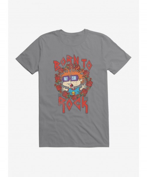 Special Rugrats Chuckie Born To Rock T-Shirt $6.69 T-Shirts