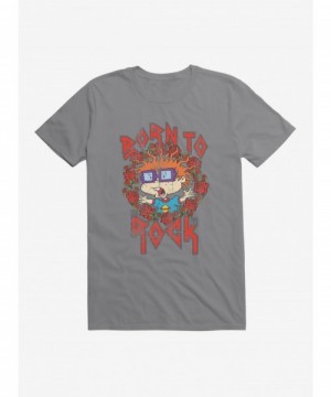 Special Rugrats Chuckie Born To Rock T-Shirt $6.69 T-Shirts