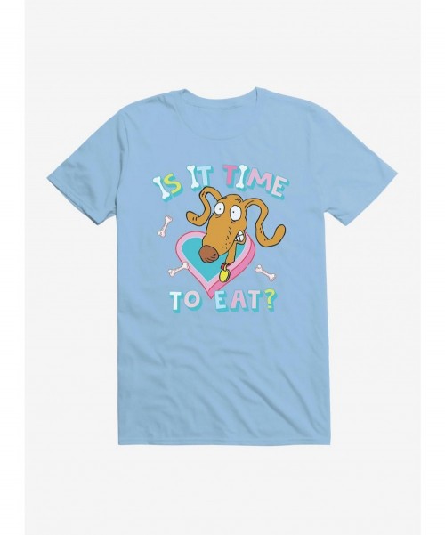 High Quality Rugrats Spike Is It Time To Eat? T-Shirt $6.31 T-Shirts