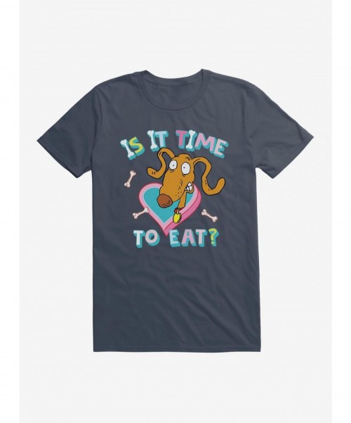 High Quality Rugrats Spike Is It Time To Eat? T-Shirt $6.31 T-Shirts