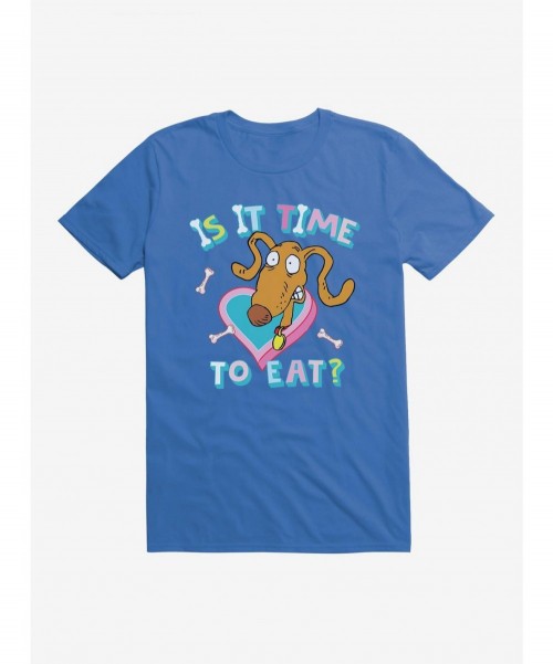 High Quality Rugrats Spike Is It Time To Eat? T-Shirt $6.31 T-Shirts